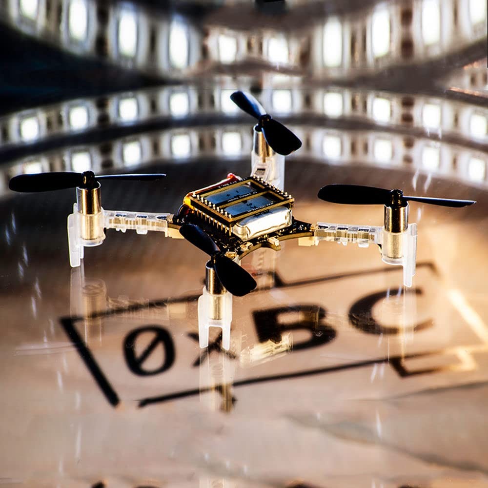 Crazyflie 2.0 The World's Smallest Open Source UAV Four-axis Aircraft with LED Lights Winder