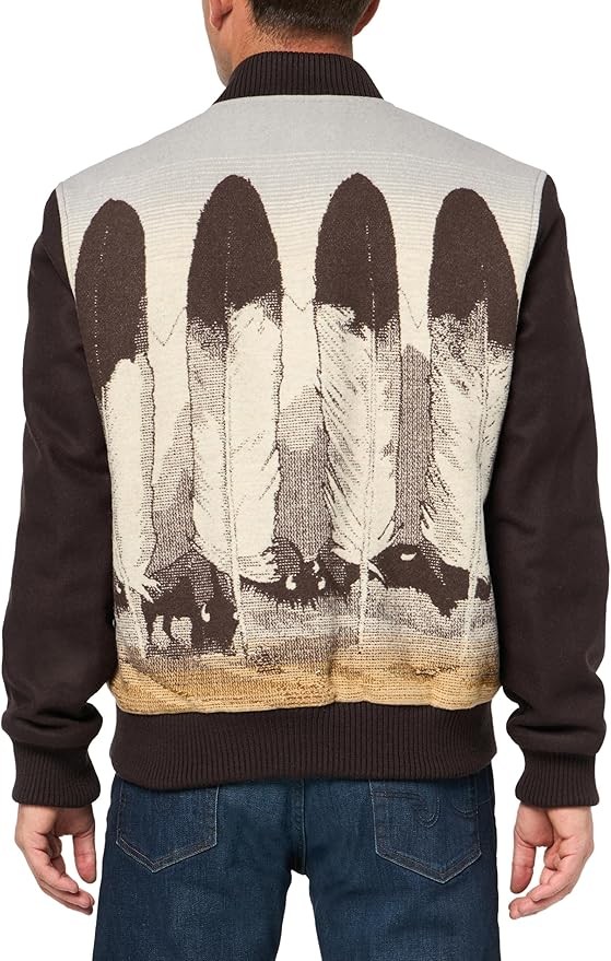 PENDLETON Men's Quilted Gorge Snap Front Wool Jacket