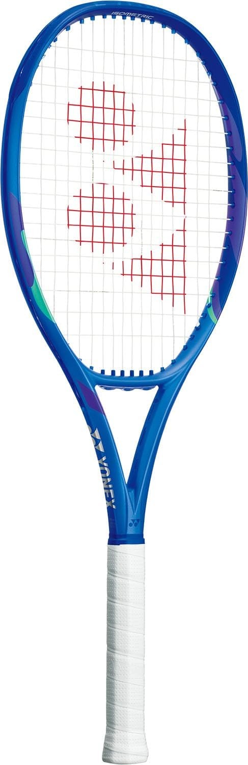 Yonex Tennis Hard Racket, Frame Only, Beginner to Advanced, E-Zone 100SL, Blast Blue