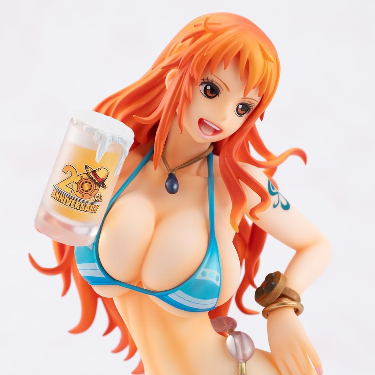 Megahouse - One Piece - Nami (ver. BB_SP 20th Anniversary) -Limited Edition-, Portrait of Pirates Collectible Figure
