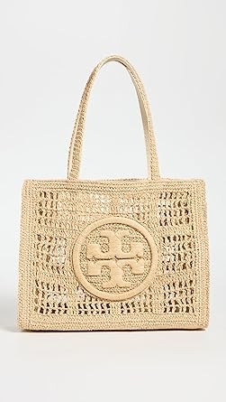 Tory Burch Women's Ella Hand Crocheted Small Tote
