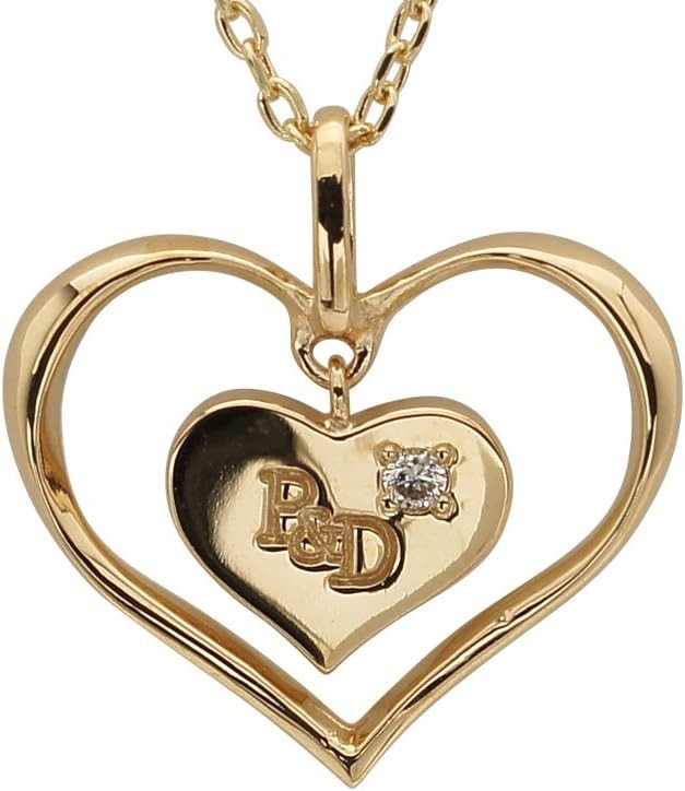 PINKY&DIANNE 10 Gold Pendant Necklace Diamond (FPCPD80374)