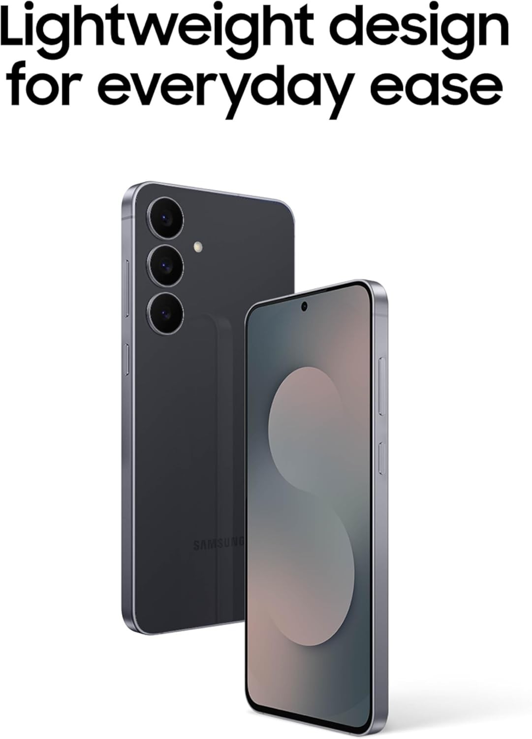 SAMSUNG Galaxy S25 FE Cell Phone (2025), 256GB AI Smartphone, Unlocked Android, Large Display, 4900mAh Battery, High Res-Camera, AI Photo Edits, Durable, US 1 Yr Warranty, JetBlack