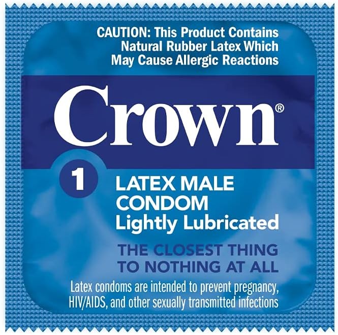 Crown Condoms - Case of 1008-1008 Count