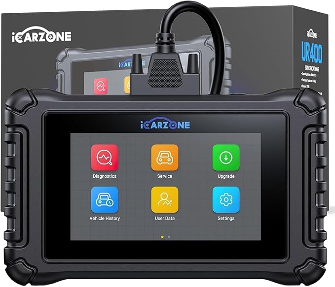 The UR400 bidirectional diagnostic tool is suitable for all systems of Porsche/Mercedes-Benz/BMW/Volkswagen, with 49 resets and 39 services. It is applicable for in-depth automotive, automatic and act