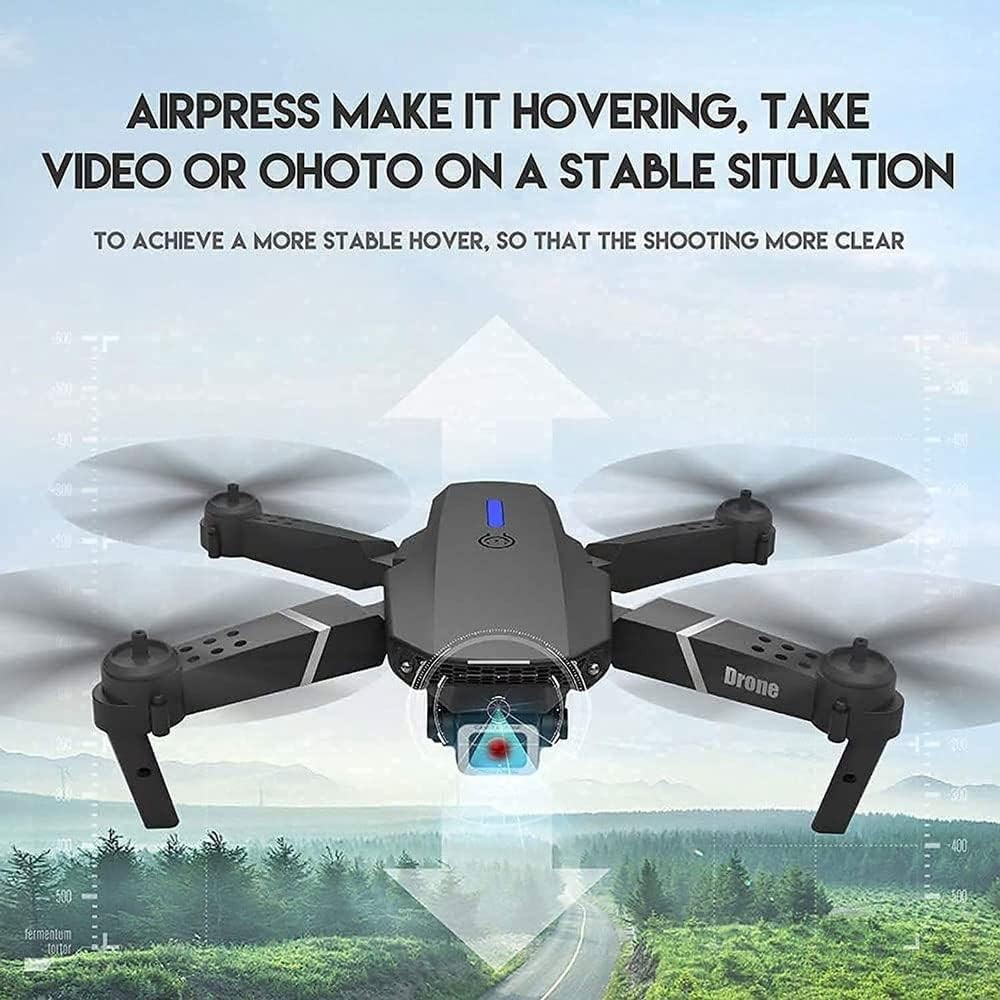 STSEEACE Mini Folding UAV Obstacle Avoidance Remote Control Aircraft 4K Camera HD Aerial Quadcopter Aerial Photography Drone