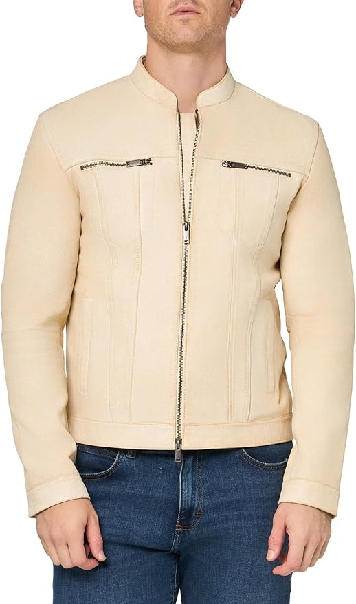 John Varvatos men's Brando leather jacket