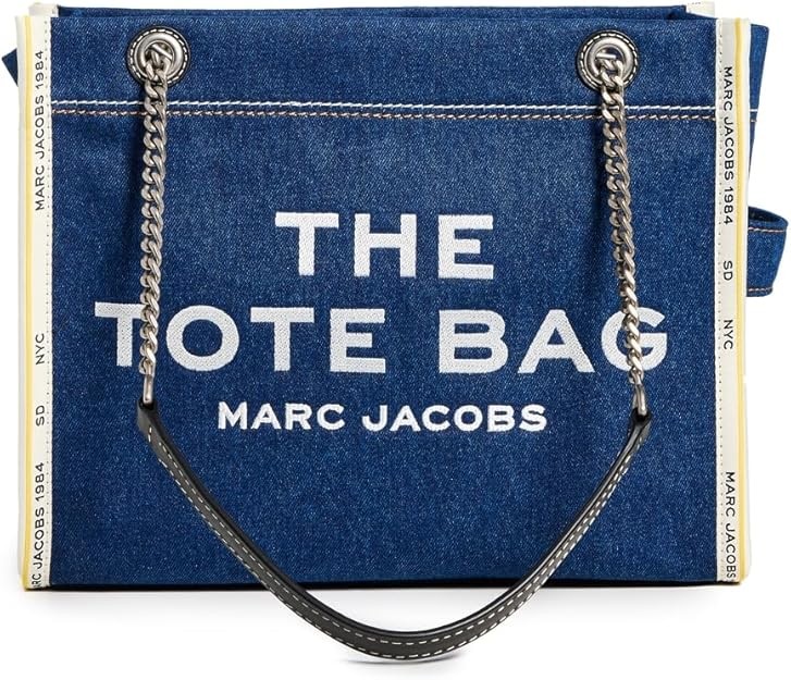 Marc Jacobs The Denim Chain Medium Tote Bag