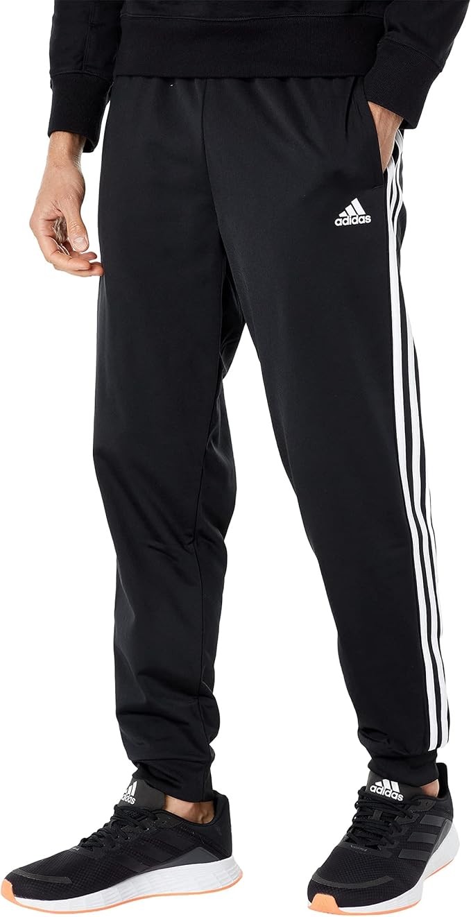 adidas Adidas men's Essentials 3 striped Tricot jogging pants