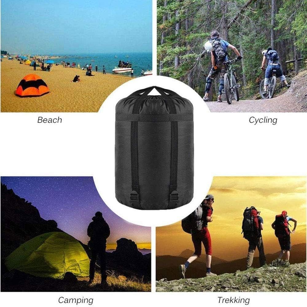 MOOCY Compression Stuff Sack, 20L/45L Sleeping Bag Cover Sack Sleeping Bags Storage Stuff Sack Organizer - Great Sleeping Bags Clothes Camping Hiking Backpacking