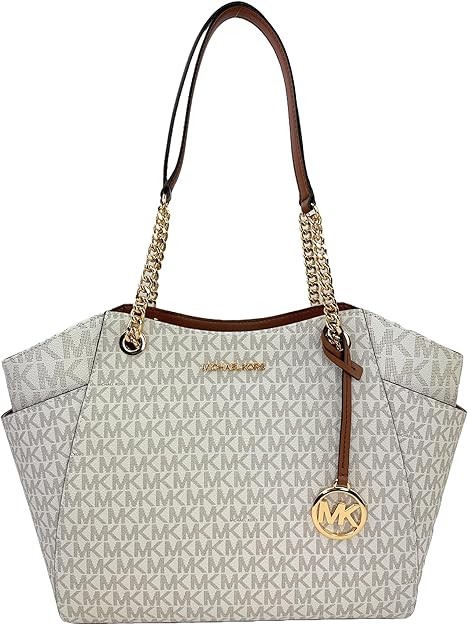 Michael Kors Jet Set Large Signature Logo Shoulder Bag