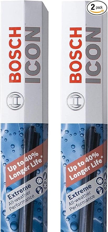BOSCH 24OE20OE ICON Beam Wiper Blades - Driver and Passenger Side - 2-piece set of Blades (24OE and 20OE)