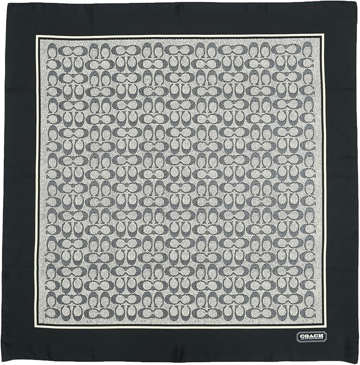 Coach Store Coach womens Vintage Signature C Printed Silk Square