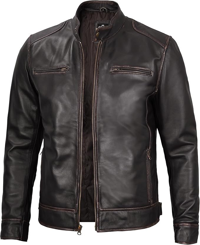 JH DESIGN GROUP Men's Dodge Challenger jacket Embroidered classic twill jacket
